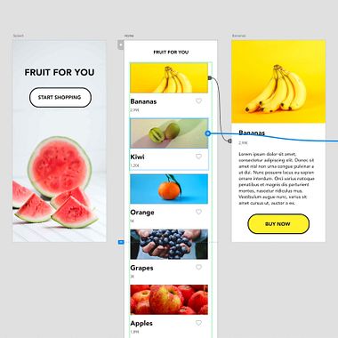 Tutorial Adobe XD: interações básicas de protótipo