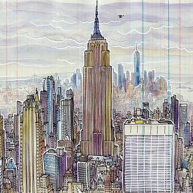 Tutorial Urban sketching: usando diferentes técnicas de perspectiva