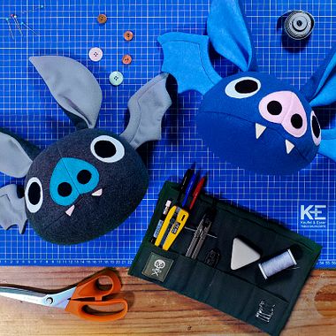 Free Download: Vampire Plush Toy template