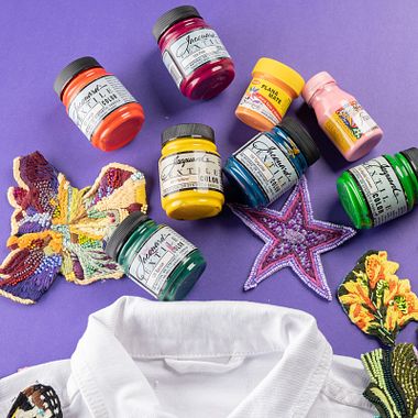 Materiales básicos para pintar sobre tela