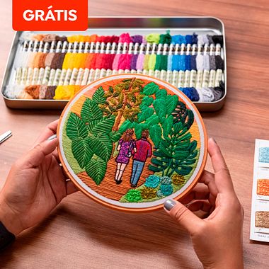 Download grátis: padrões de bordados botânicos