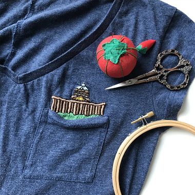 Embroidery Tutorial: How to Care for Hand Embroidered Clothing