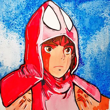 20 Watercolor Paintings by Ana Victoria Calderon's Students