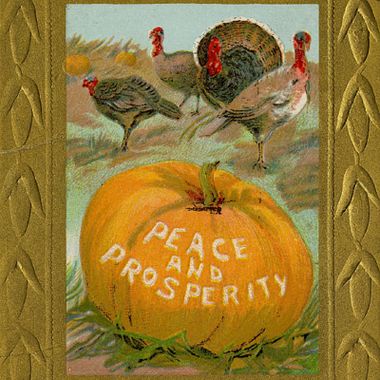 15 Thanksgiving Vintage Art Pieces 