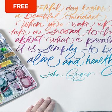 5 Free Classes to Master the Brush Pen for Perfectionists