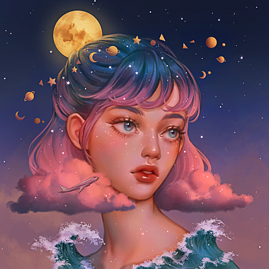 Make Your Digital Fantasy Portraits Sparkle in Photoshop