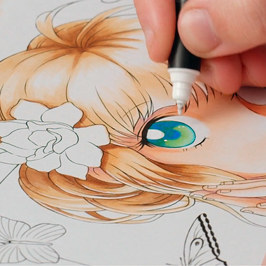Tutorial Mangá: dicas para colorir e dar brilho aos olhos