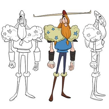 ¿Qué es un Turnaround en el diseño de personajes 3D y cómo dibujar uno?