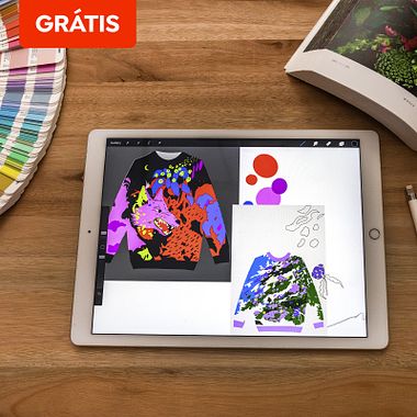 Download grátis: mock-ups, ficha técnica e moldes para designs de moda