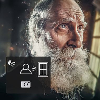 Descarga gratis un esquema de iluminación para fotografiar con efecto futurista
