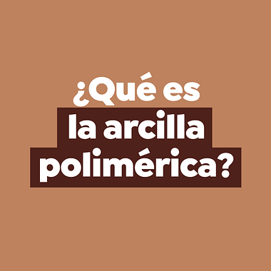 ¿Qué es la arcilla polimérica?