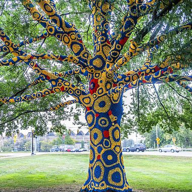 ¿Cómo llegó el yarn bombing a tu ciudad?