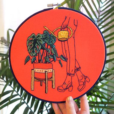 Cómo encontrar imágenes que inspiren tus bordados en Instagram