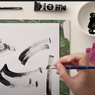 Tutorial Ilustração: como criar texturas em guache