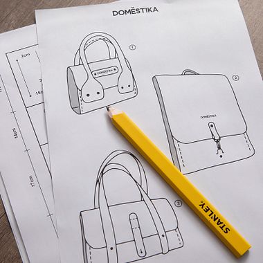 Free Patterns to Make a Leather Bag With Your Hands