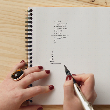 Tutorial Bullet Journal: como usar símbolos básicos