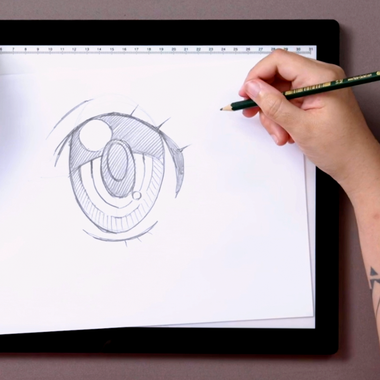 Tutorial: cómo dibujar ojos manga paso a paso