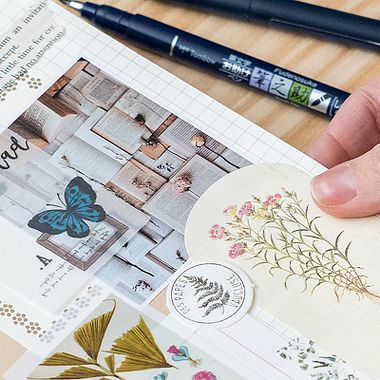 Materiales esenciales para crear un bullet journal creativo