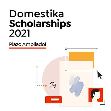 Domestika Scholarships 2021: ¡Ampliamos el plazo hasta el 25 de abril!  