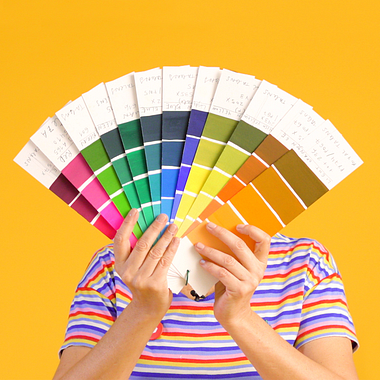 How to Create a Gouache Color Card