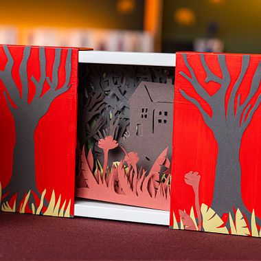 How To Create a Papercut Tree of Life