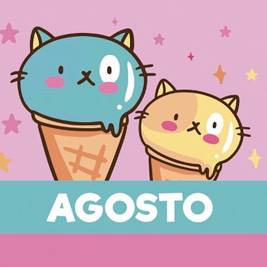 Descarga gratis un calendario kawaii editable