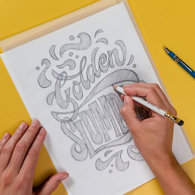 Tutorial Lettering: desenho de letras à mão com camadas