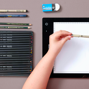 Materiais essenciais para ilustração mangá