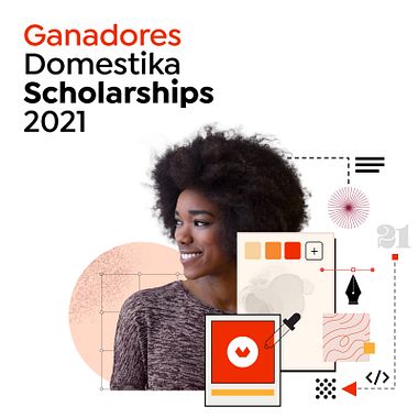 ¡Estos son los ganadores de las Domestika Scholarships 2021! 