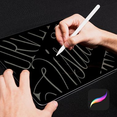 Descarga gratis 11 pinceles de Procreate para lettering