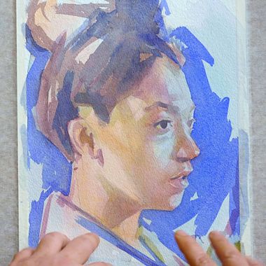 Como combinar aquarela e óleo e conseguir os melhores resultados?