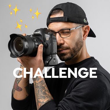 Challenge: retrato com objetos de casa, com JEOSM