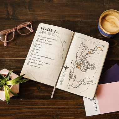 10 consejos para crear un diario personal de viaje