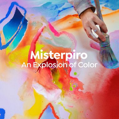 Misterpiro Brings an Explosion of Color to Domestika Creatives