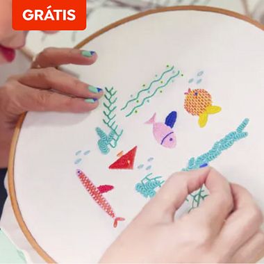 10 aulas online gratuitas de bordado para aprender novas técnicas