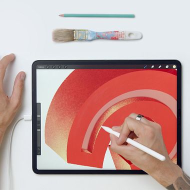 Tutorial Procreate: cómo crear texturas y pinceles para lettering