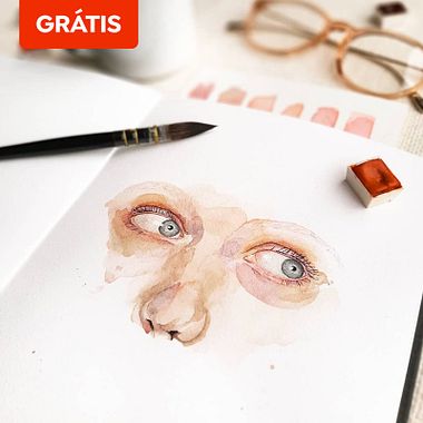 Download grátis: referências de manchas para aquarela