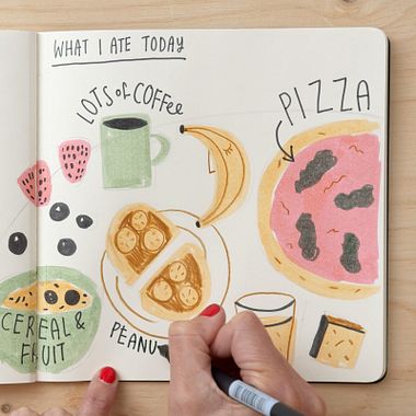 Tutorial Ilustração: como manter um diário ilustrado