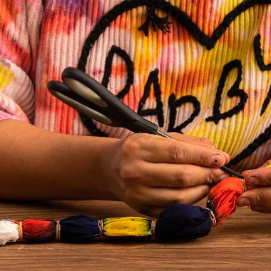Tutorial Tie-Dye: técnica crumple para iniciantes