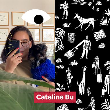Os traços simples para ideias complexas de Catalina Bu, no Diários Domestika