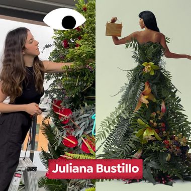 Descubra o trabalho da florista Juliana Bustillo, no Diários Domestika