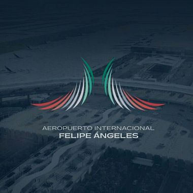 Tras la polémica, así es el nuevo logo del aeropuerto mexicano AIFA
