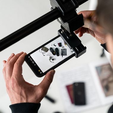 Materiais essenciais para fotografia flat lay