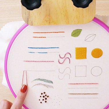 Embroidery Tutorial: The Basic Stitches for Beginners