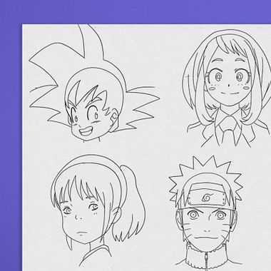 Tutorial Anime: proporções de rosto para iniciantes