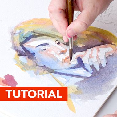 Tutorial Acuarela: cómo hacer tonos de piel con acuarela fácilmente
