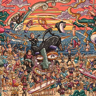 ¿Qué es la ilustración Search and Find y cuáles son sus características?