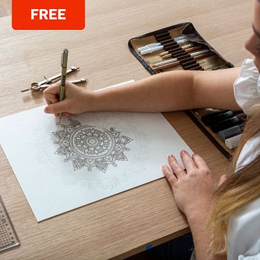 Téléchargement gratuit : Exercices pour dessiner des mandalas