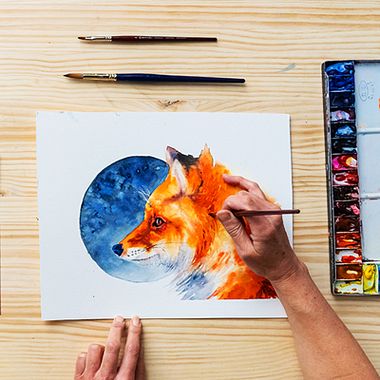 10 cursos online de aquarela para aprender diferentes estilos