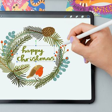 Procreate Tutorial: How to Design a Festive Greeting Card